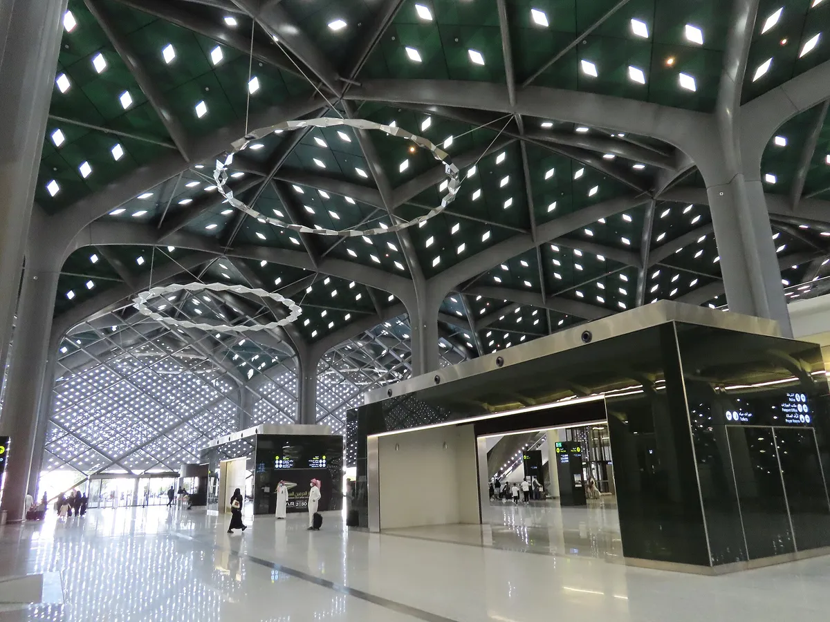 Haramain High Speed Railway station interior