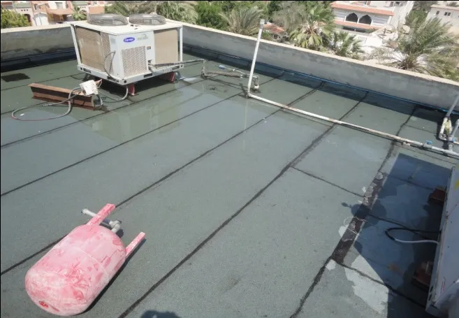 Rooftop units and waterproofing