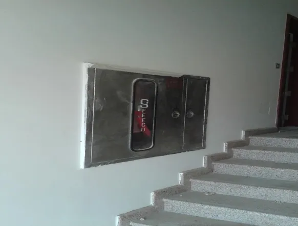 Riser cabinet - plumbing